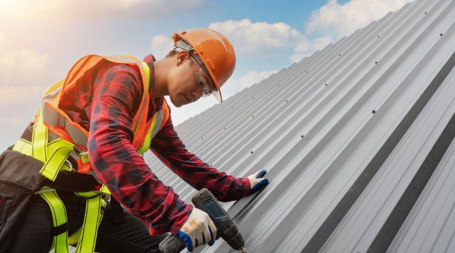 Professional New roof installation in Linwood, MA